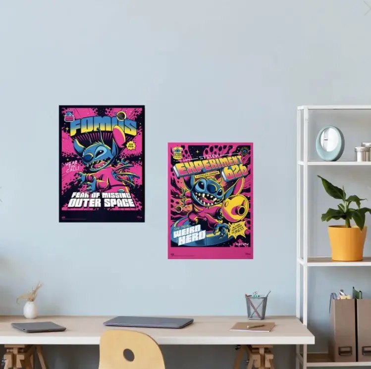 Poster set STITCH SETMP016 — 2 pcs, 380x520 cm Photo 6