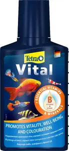 Šķidrais vitamīnu koncentrāts Tetra TETRA Vital 100 ml — vitamīni akvārija zivīm un augiem