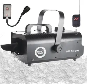 Снегогенератор Light4Me SM 900W чёрный с беспроводным пультом и проводным контроллером