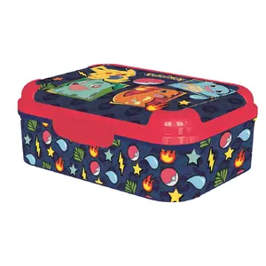 Lunch box SPIDERMAN Asker — children's multicolour lunch container, 17×13.5×6.2 cm