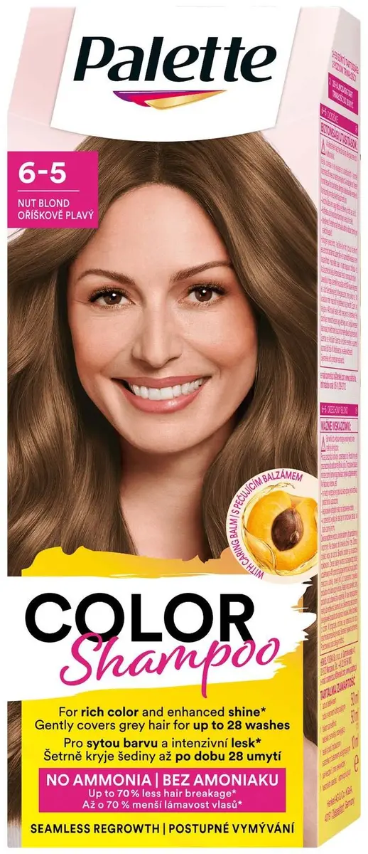 Krāsojošs šampūns Schwarzkopf Palette 6-5 Riekstaini