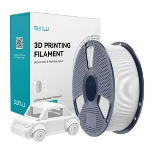 Sunlu PETG Filament White for 3D Printing, PETG W (1.75 mm compatible)
