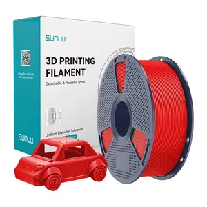 Sunlu PETG Filament Red — 1.75 mm, PETG material for FDM 3D printers