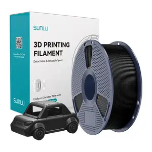 3D printer filament Sunlu PETG Filament (Black) - PETG material, for FDM/FFF printers, 1.75 mm