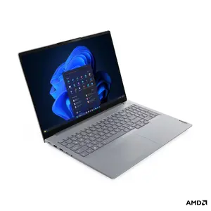 Portatīvais dators Lenovo ThinkBook 16 G9 — AMD Ryzen 7 250, 16" WUXGA, 32 GB RAM, 1 TB SSD, Windows 11 Pro, integrēta AMD grafika, pelēks, uz vietas serviss