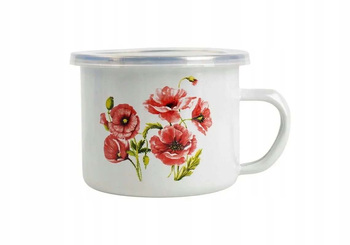 Emaljēta krūze Lumarko KUBEK 14 cm