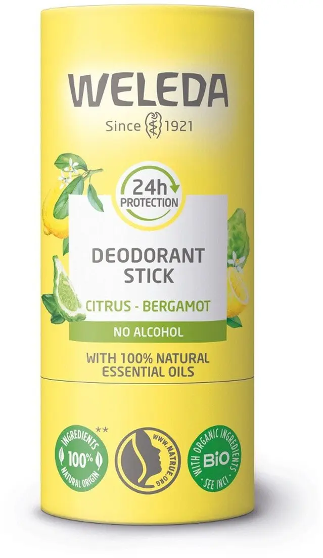 Dezodorants-stiks Schmidt Spiele WELEDA Citrus Bergamot
