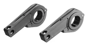 Mounting brackets kit Manhattan Interphone UNIVERSAL BRACKETS KIT, black, universal mounting for LED lights