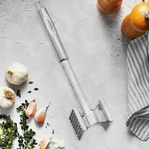 Meat Tenderizer Hammer Maestro MR-1714-NEW double-sided metal silver