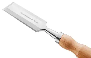 Metalworking chisel NEO tools 37-832, CR-V blade, wooden handle, 32 mm