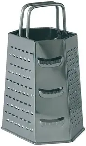 Handheld 6-Sided Kitchen Grater Maestro MR-1603 for Vegetables and Cheese, 22.5 cm