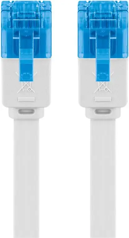 Плоский патч-корд Goobay CAT 6A 2 м Photo 4