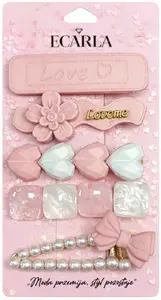 Hair Clips eCarla SP451 — multipack 5-in-1 set, model 048722
