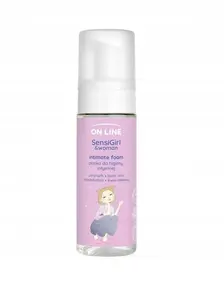 Intīmās higiēnas putas Derma ON LINE SensiGirl & Woman — ultra maigas 160 ml