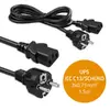 QOLTEC SCHUKO CEE 7/7 to IEC C13 1.5 m power cable Photo 4
