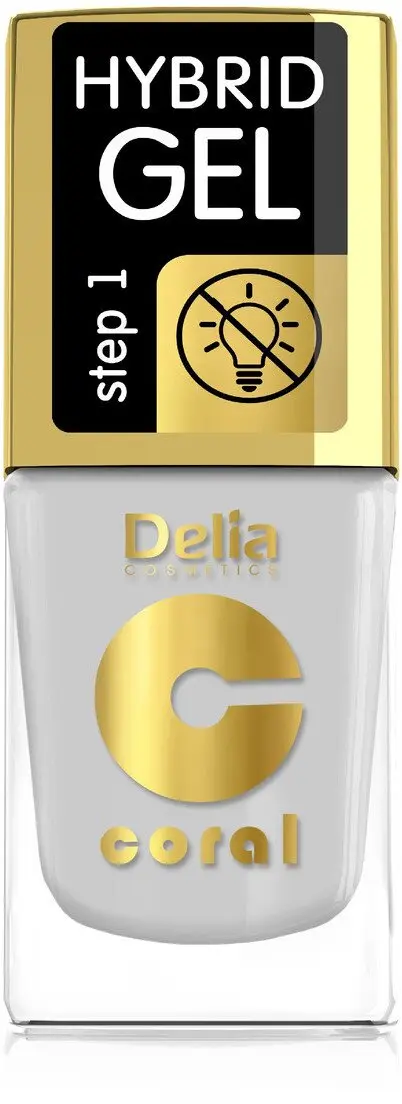 Hibrīda gēla nagu laka Delia Coral