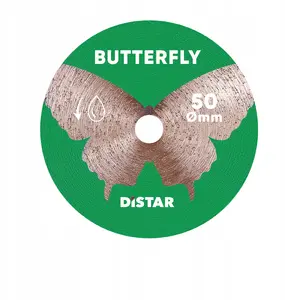 Diamond Cutting Disc Distar Butterfly 50 x 0.6 x 5.8 without arbor