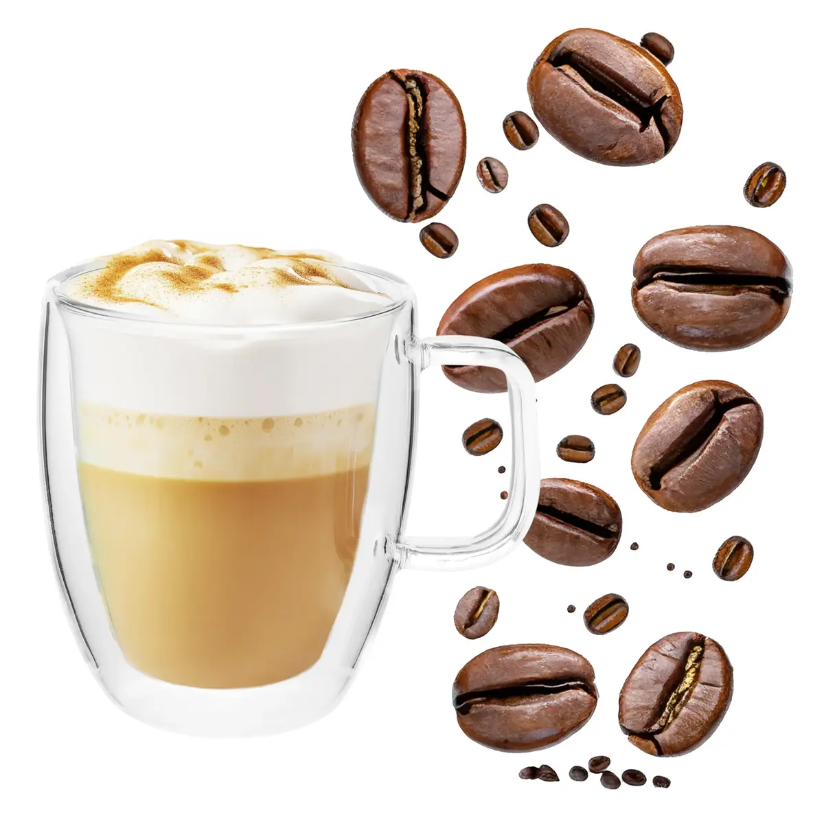 Kamille 9000 double-walled glass cups 2x250 ml Photo 2