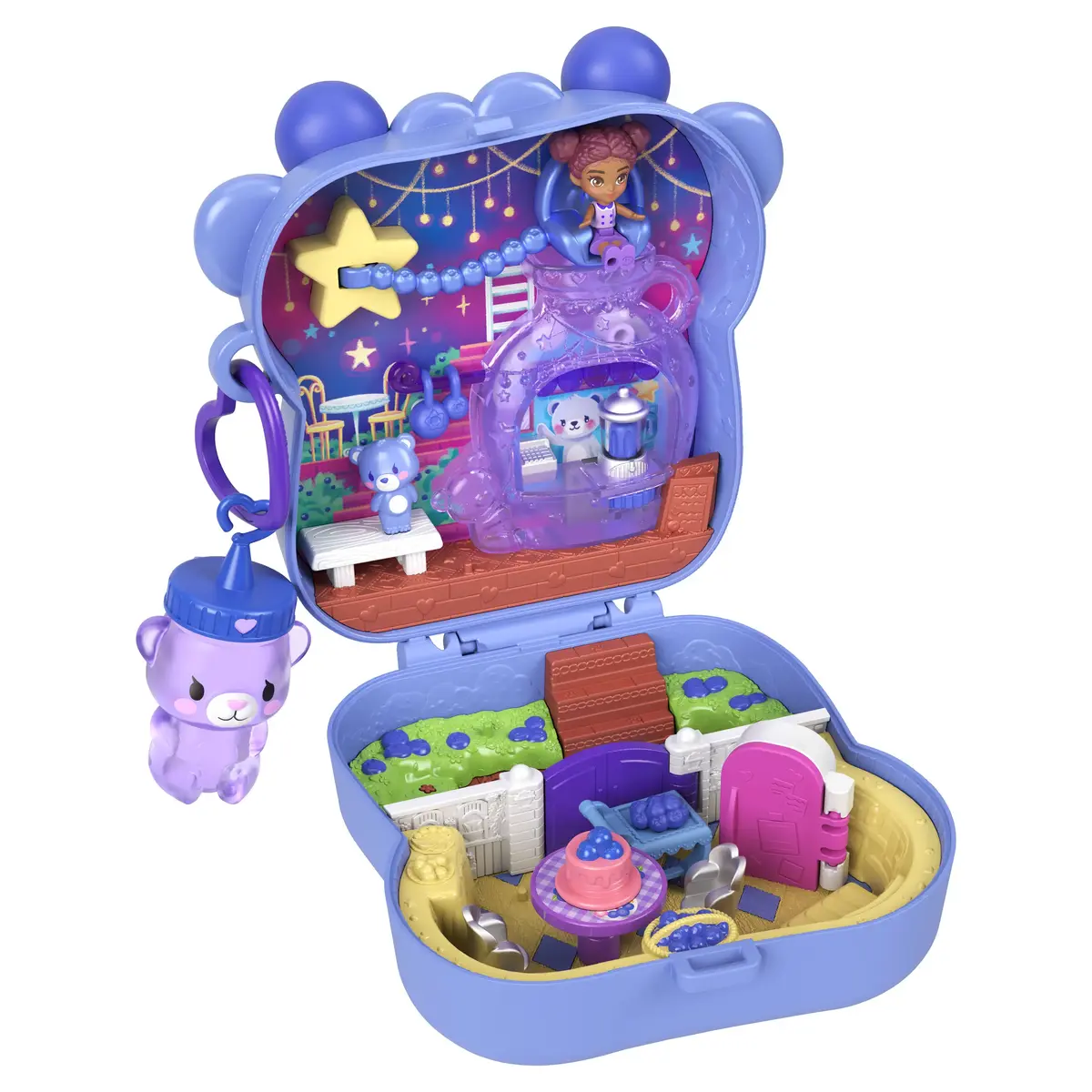 Polly Pocket Blueberry Besties kompaktais komplekts — MATTEL Photo 5