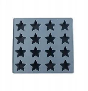 Silicone Ice and Chocolate Mold Maestro MR-1058 — Star Shapes, 16 Cavities
