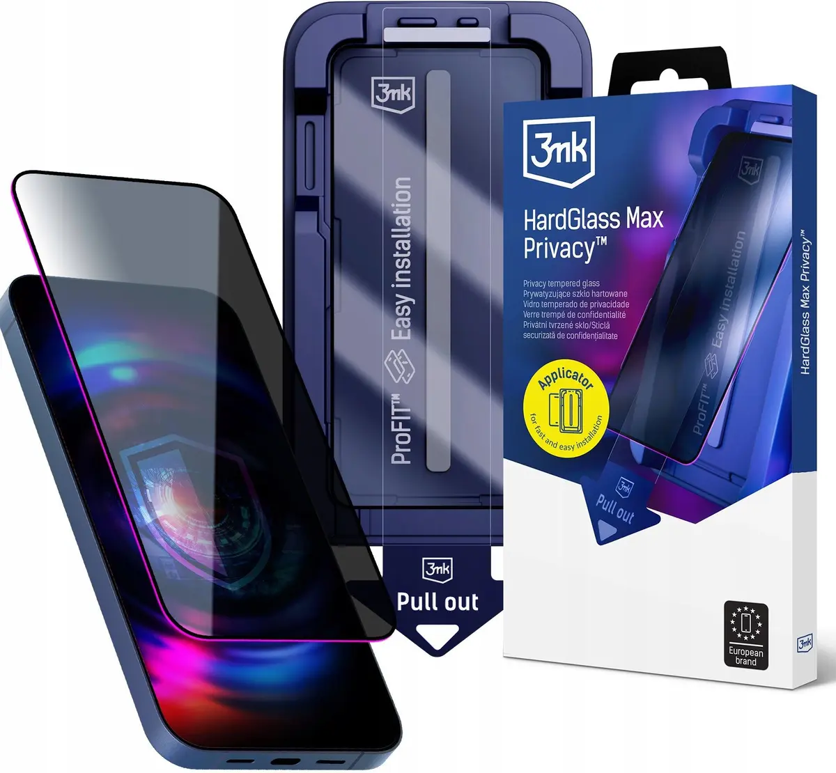 Rūdīts stikls ekrāna aizsargplēve 3MK Hardglass