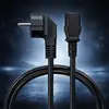 Power Cable QOLTEC Angled SCHUKO to IEC C13 2m Photo 3