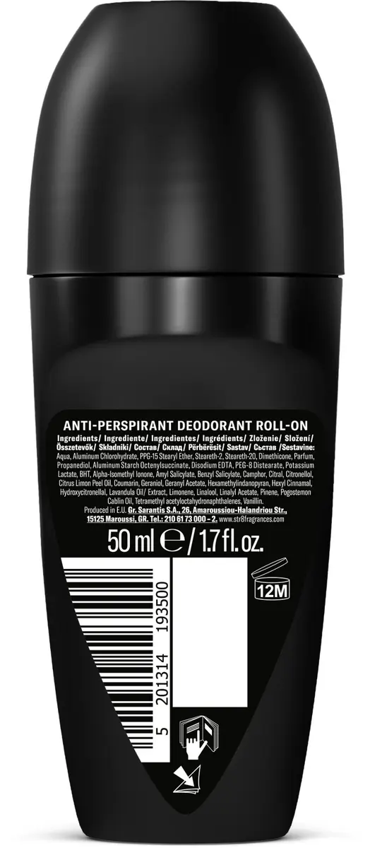 Roll-on dezodorants-parfīms Sarantis STR 8 R