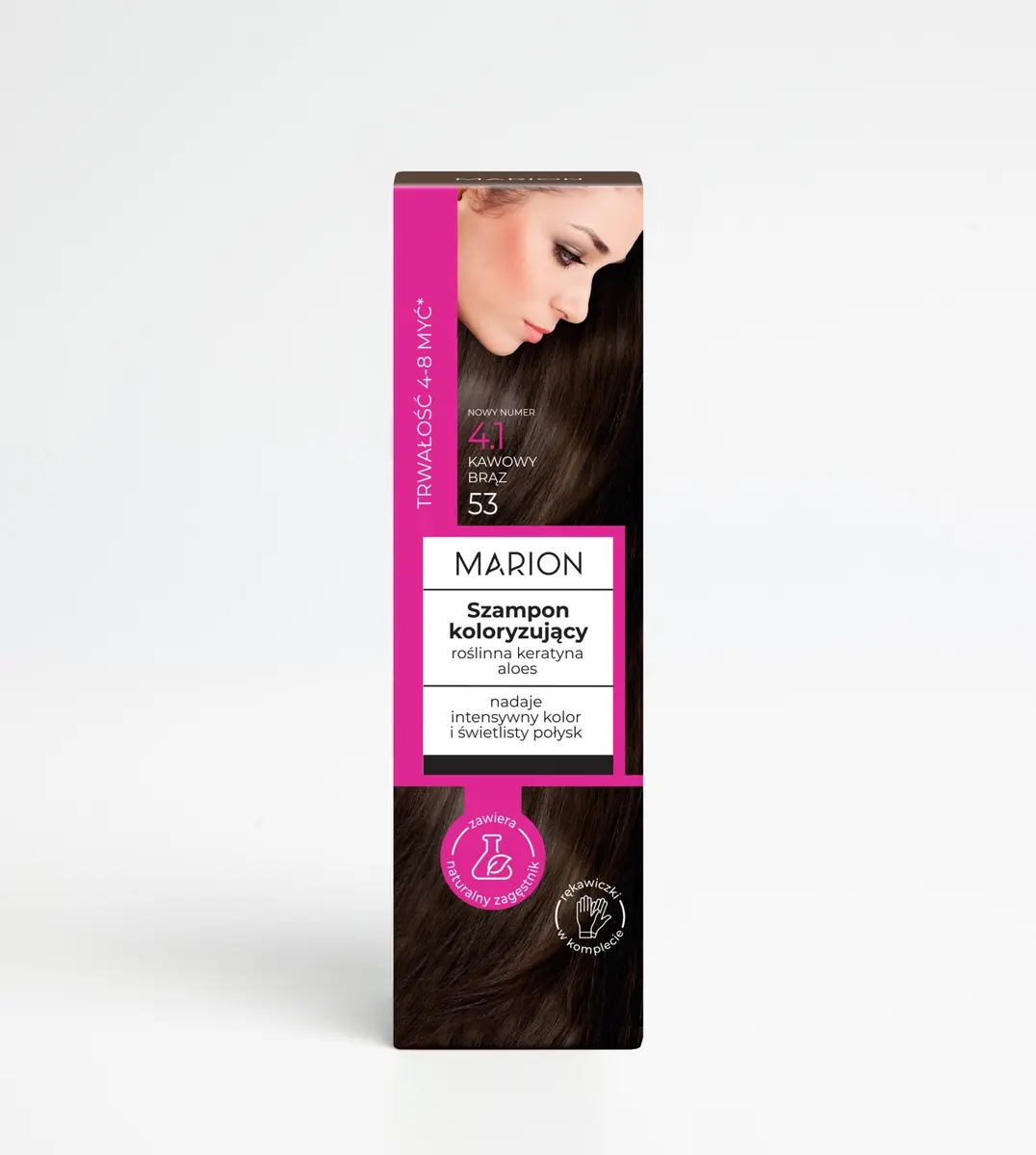Krāsojošs šampūns MARION 4.1 Kafijas