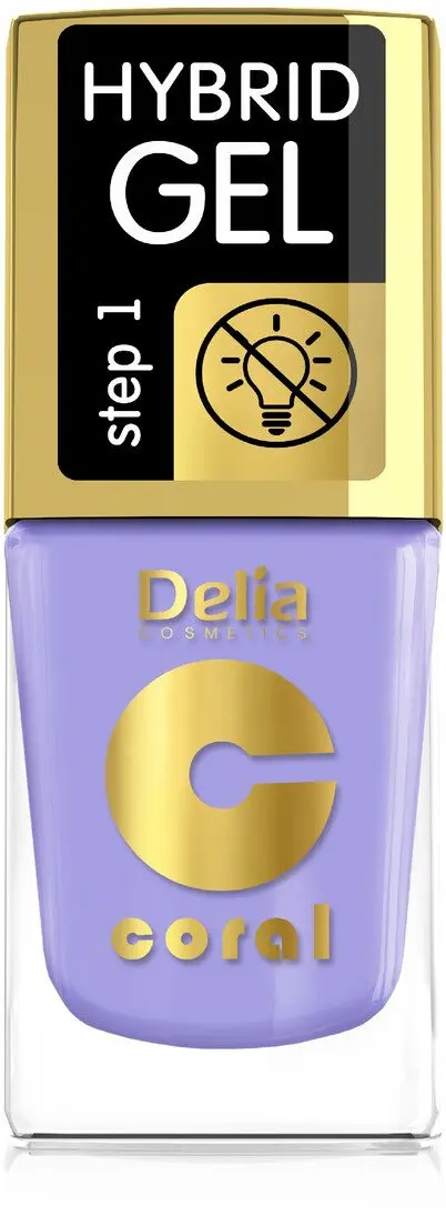 Nagu laka Delia Coral Hybrid Gel