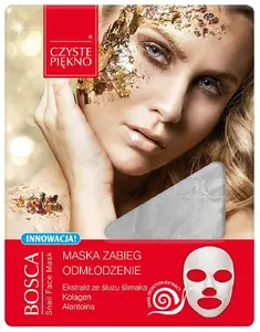Face Mask Chlapu Chlap CZYSTE PIĘKNO Bosca snail extract facial mask