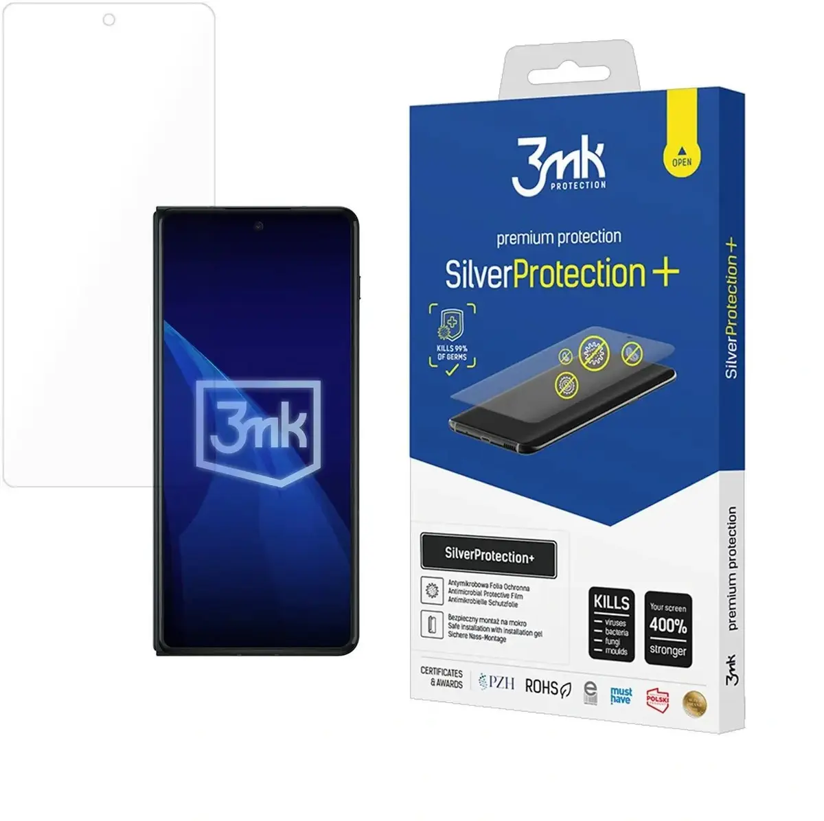 Ekrāna aizsargplēve 3MK SilverProtection+ priekš Motorola