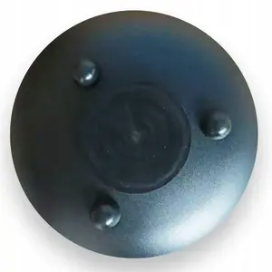V-Tone VBJ 8-11 BK steel tongue drum by V-tone, black, 8–11 tones