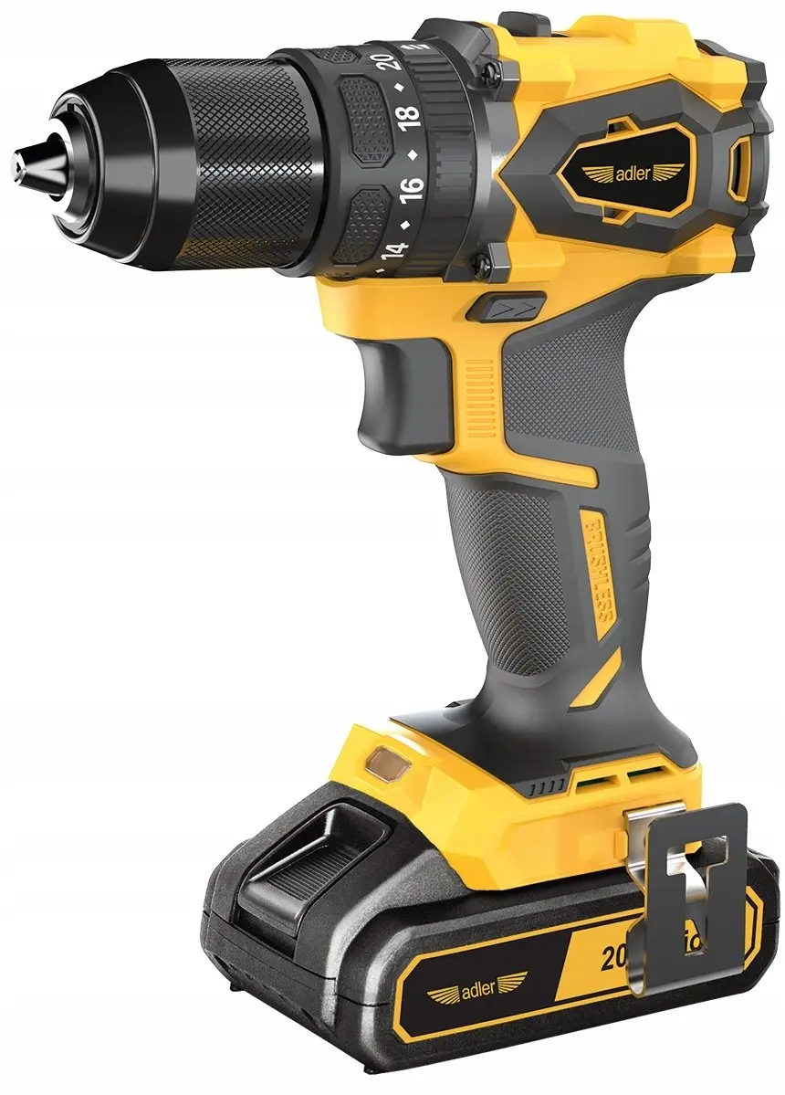 Bezvadu triecienatskrūvgriezis Adler ADLER 20V AKU1710W-2AH