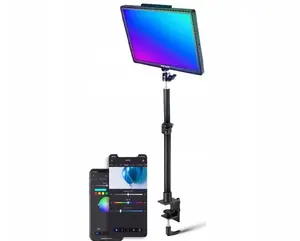 RGB светодиодная лампа для стриминга 48W с штативом, Neewer SB11375, CRI97+, 2.4 ГГц