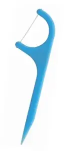 Super floss APL Pierrot Ref.351 Y-shaped dental floss, blue, pack of 30