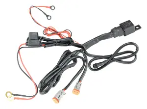 Spare wiring for car headlight Eko-Light LEDLIGHTWIRELOOM — 1 pc, black/grey/red housing