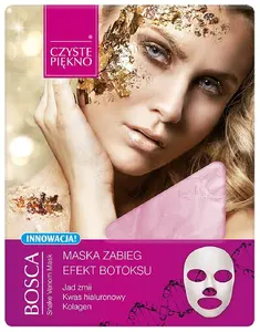 Маска для лица Chlapu Chlap CZYSTE PIĘKNO Bosca — маска с экстрактом змеи venoma