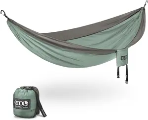 Hammock ENO SingleNest SN018 — single-person camping hammock, Mint/Sage