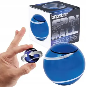 Fidget Spinner Ball ProLink Bopster — rokas antistresa rotaļlieta, zila