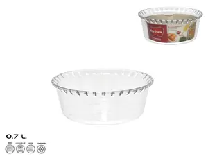 Baking dish Marinex soufflé form 0.7 L glass ovenproof - Marinex