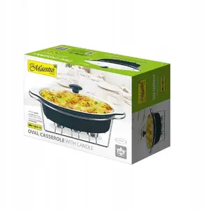 Food Warmer (chafing dish) Maestro MR-11561-74 oval black 2.3 L