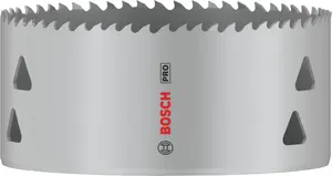 Коронка Bosch PRO Multi Material 44/111 мм — одна штука для дрели, для гипсокартона, металла, цветных металлов, пластика, мягкой древесины