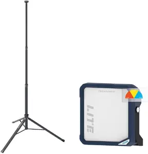 Work Light Scangrip VEGA LITE COLOUR SG490535 – 5000 lm, 3 Light Colors, with 2 m Tripod