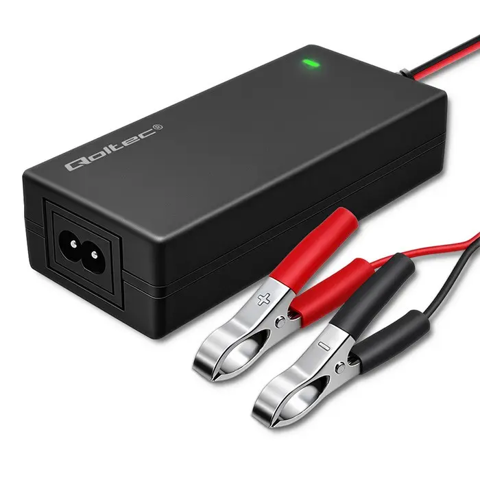 Lādētājs QOLTEC Prostownik 12V 2A 24W