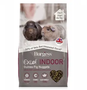 Complete Indoor Guinea Pig Food Burgess Excel Indoor Guinea Pig 1.5 kg