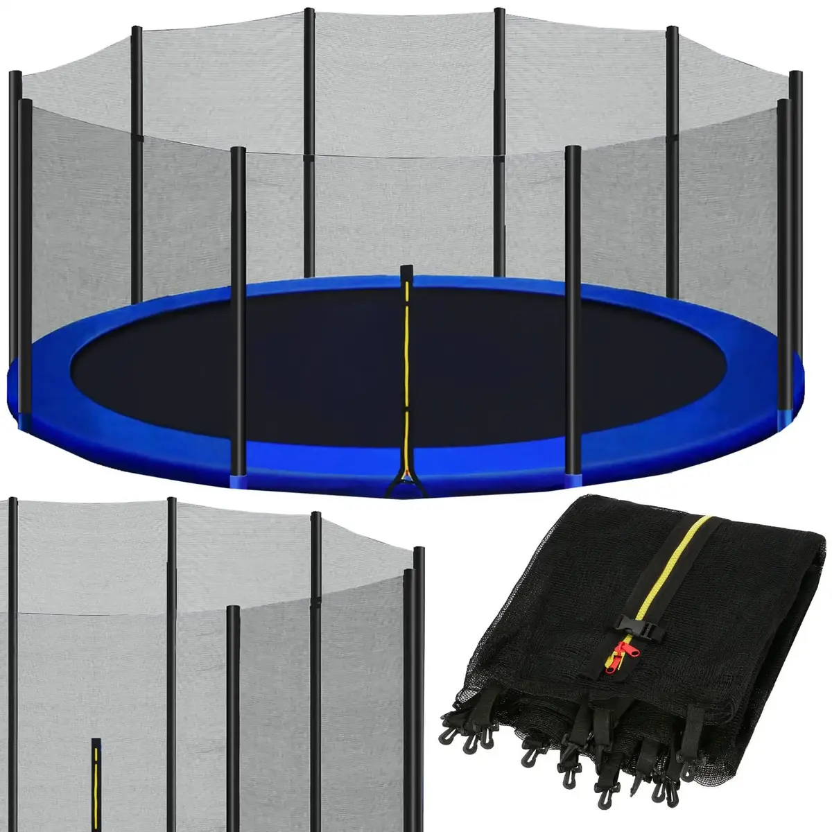 External safety net Springos TSN-15FT for 460 cm trampoline Photo 2