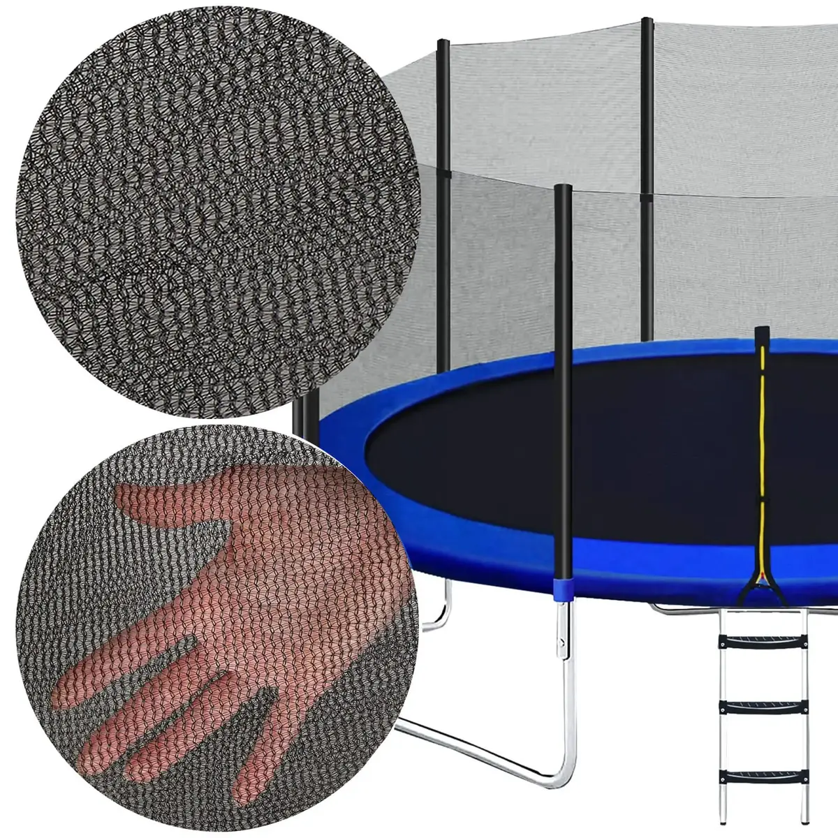 External safety net Springos TSN-15FT for 460 cm trampoline Photo 3
