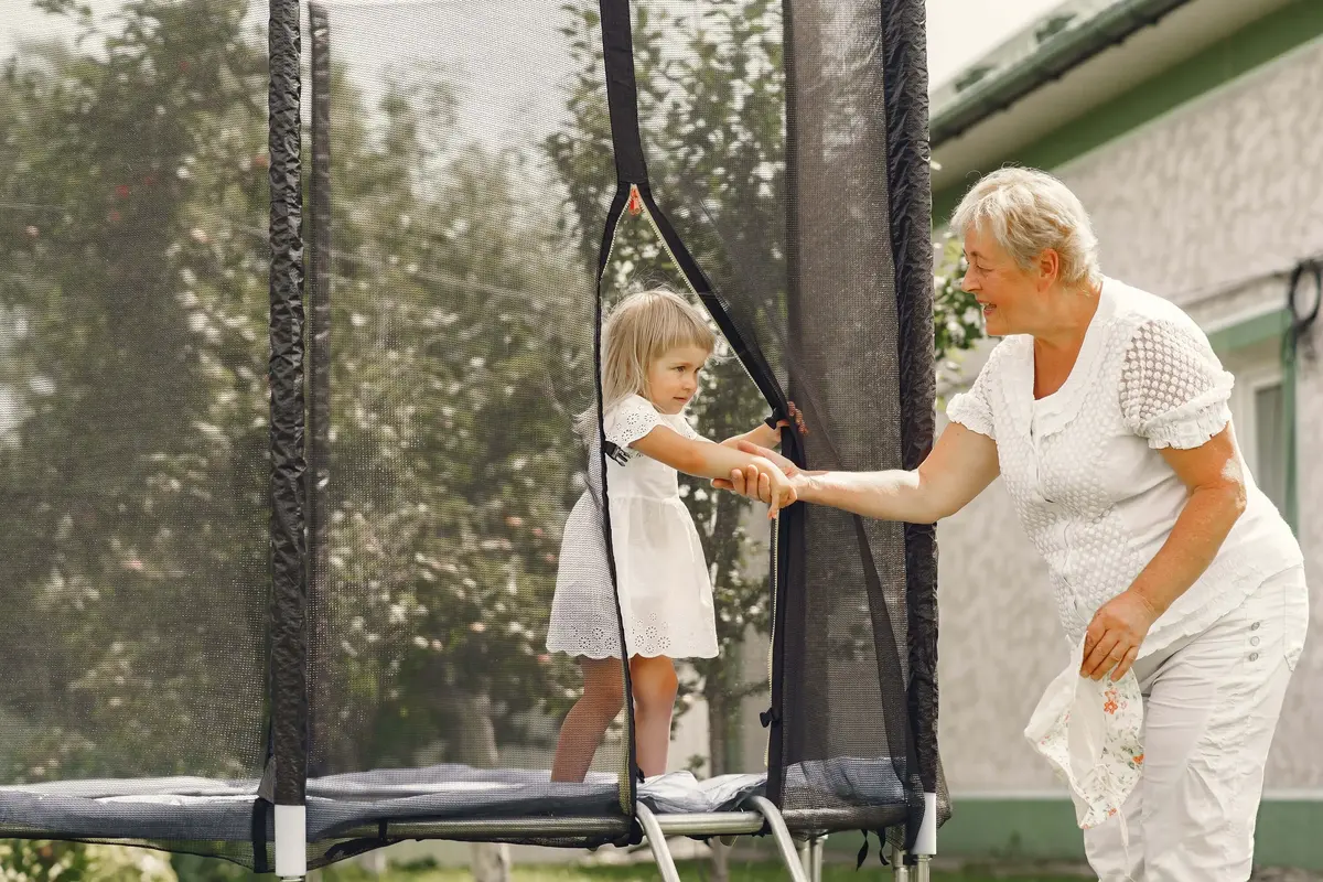 External safety net Springos TSN-15FT for 460 cm trampoline Photo 5