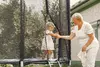 External safety net Springos TSN-15FT for 460 cm trampoline Photo 5