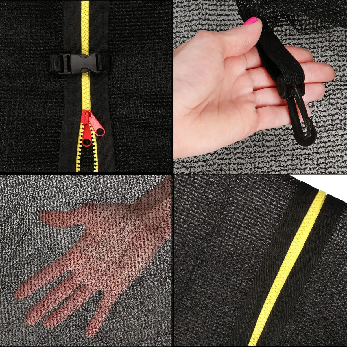 External safety net Springos TSN-15FT for 460 cm trampoline Photo 7